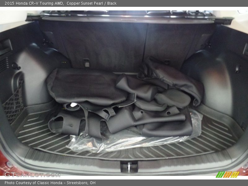 Copper Sunset Pearl / Black 2015 Honda CR-V Touring AWD