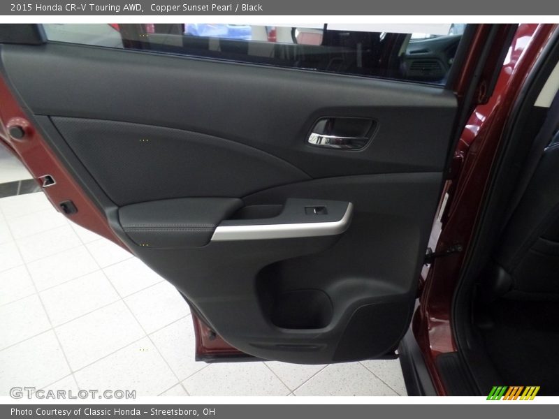 Copper Sunset Pearl / Black 2015 Honda CR-V Touring AWD