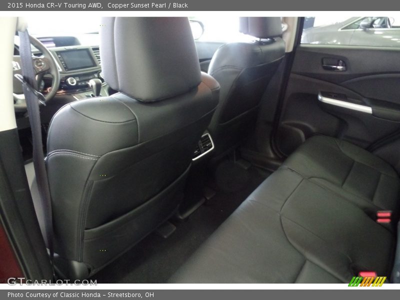 Copper Sunset Pearl / Black 2015 Honda CR-V Touring AWD