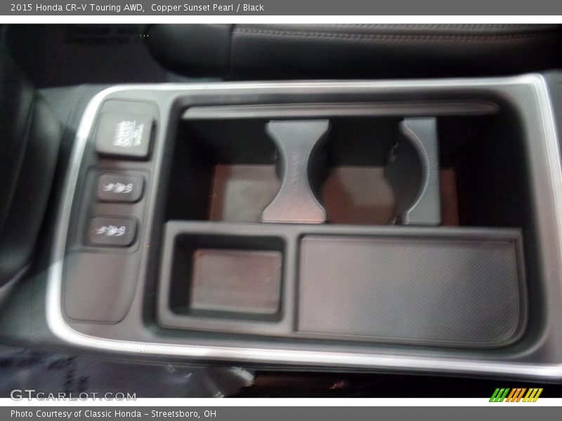 Copper Sunset Pearl / Black 2015 Honda CR-V Touring AWD