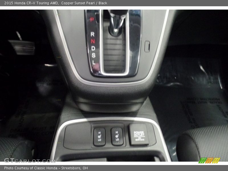 Copper Sunset Pearl / Black 2015 Honda CR-V Touring AWD