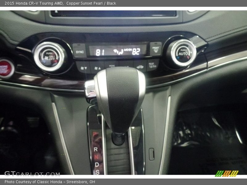 Copper Sunset Pearl / Black 2015 Honda CR-V Touring AWD