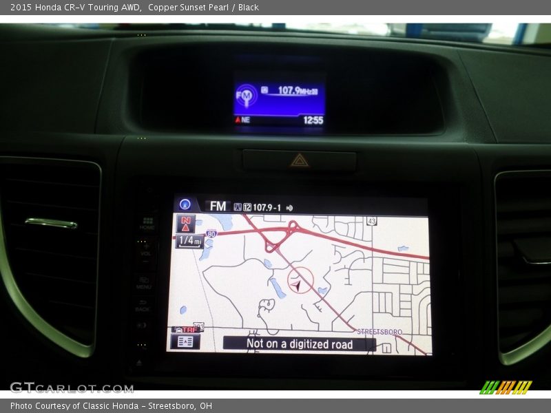 Copper Sunset Pearl / Black 2015 Honda CR-V Touring AWD