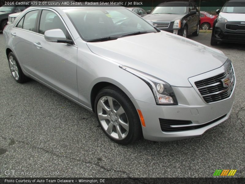 Front 3/4 View of 2016 ATS 2.0T Luxury AWD Sedan