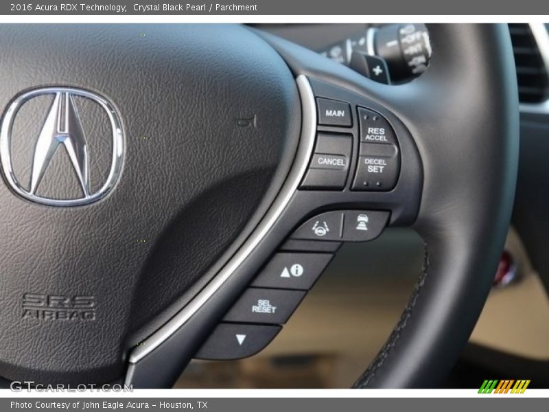 Crystal Black Pearl / Parchment 2016 Acura RDX Technology