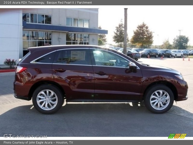 Basque Red Pearl II / Parchment 2016 Acura RDX Technology