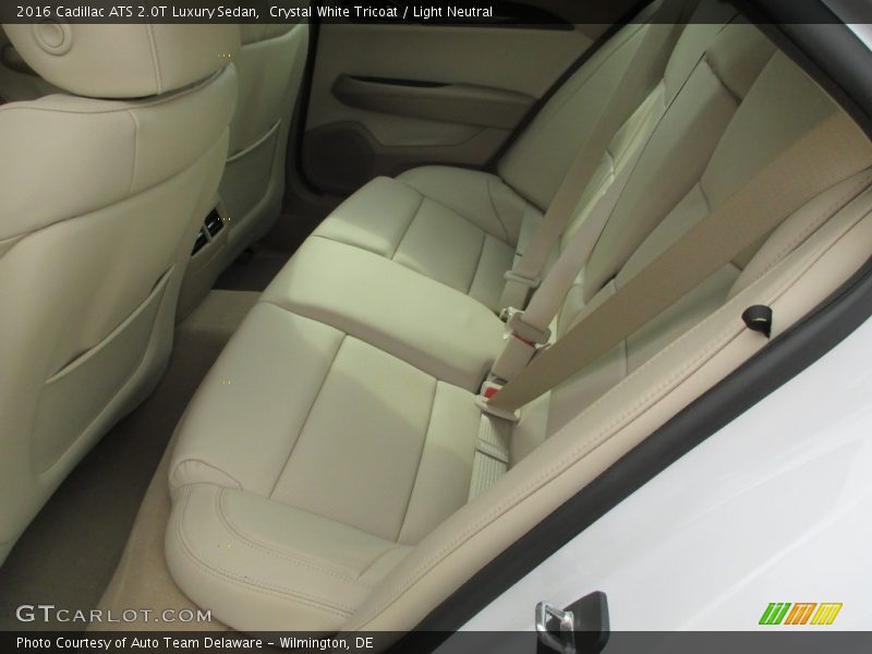 Rear Seat of 2016 ATS 2.0T Luxury Sedan
