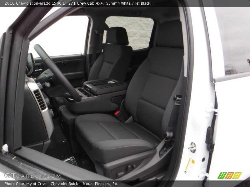 Summit White / Jet Black 2016 Chevrolet Silverado 1500 LT Z71 Crew Cab 4x4