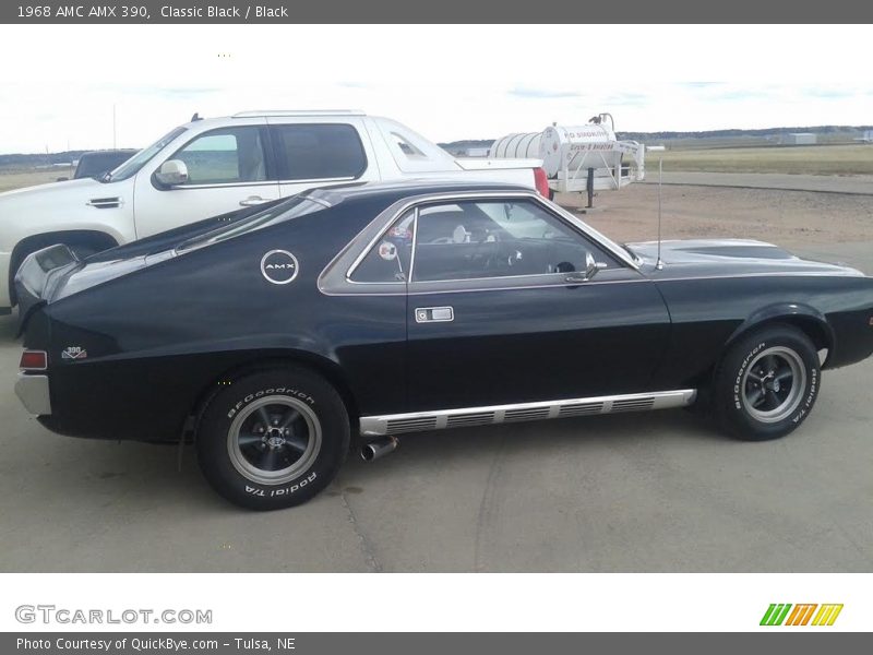 Classic Black / Black 1968 AMC AMX 390