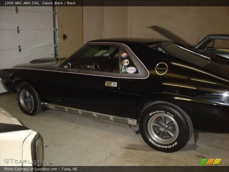 Classic Black / Black 1968 AMC AMX 390