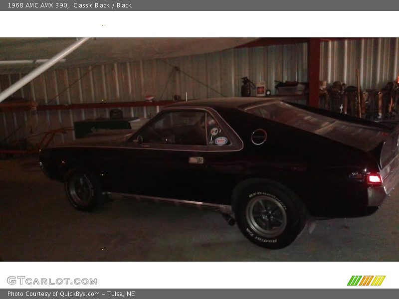 Classic Black / Black 1968 AMC AMX 390