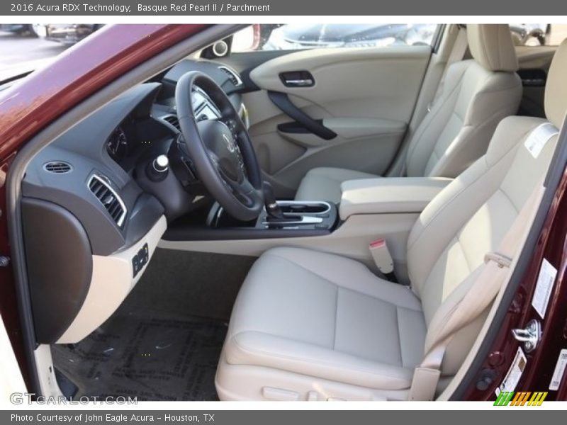 Basque Red Pearl II / Parchment 2016 Acura RDX Technology