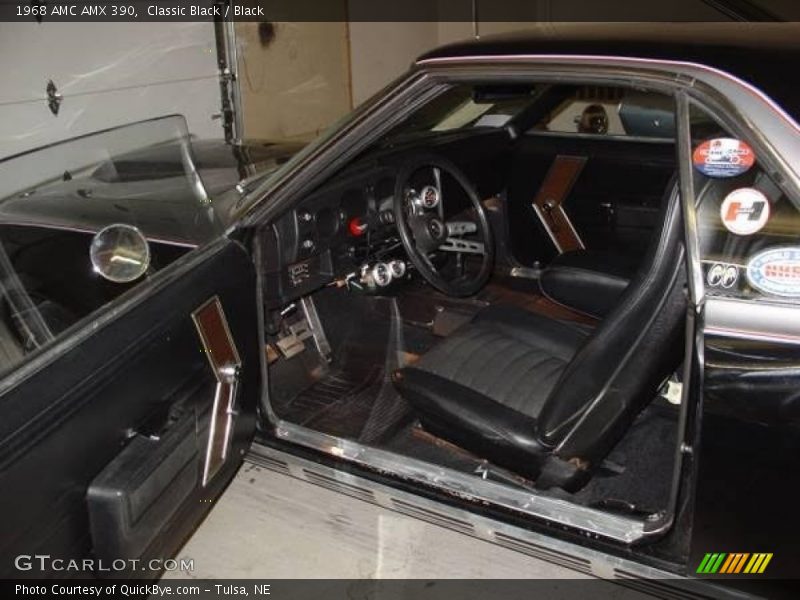 Classic Black / Black 1968 AMC AMX 390