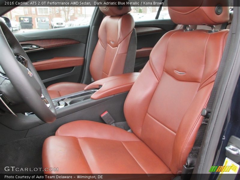 Front Seat of 2016 ATS 2.0T Performance AWD Sedan