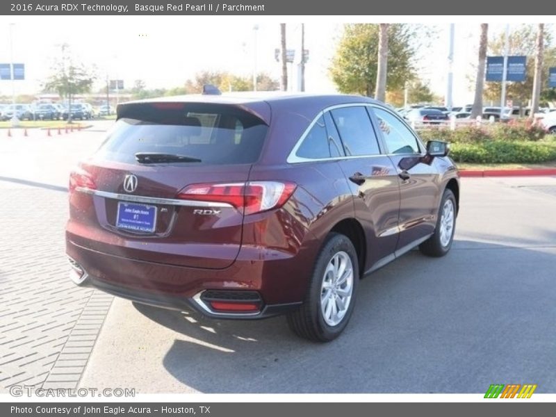 Basque Red Pearl II / Parchment 2016 Acura RDX Technology