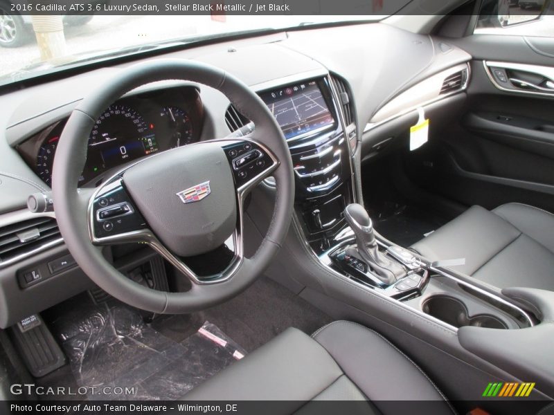 Jet Black Interior - 2016 ATS 3.6 Luxury Sedan 