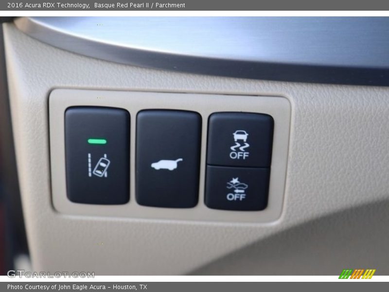 Basque Red Pearl II / Parchment 2016 Acura RDX Technology