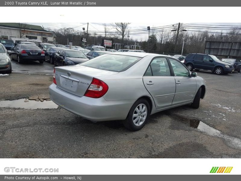 Lunar Mist Metallic / Stone 2003 Toyota Camry XLE