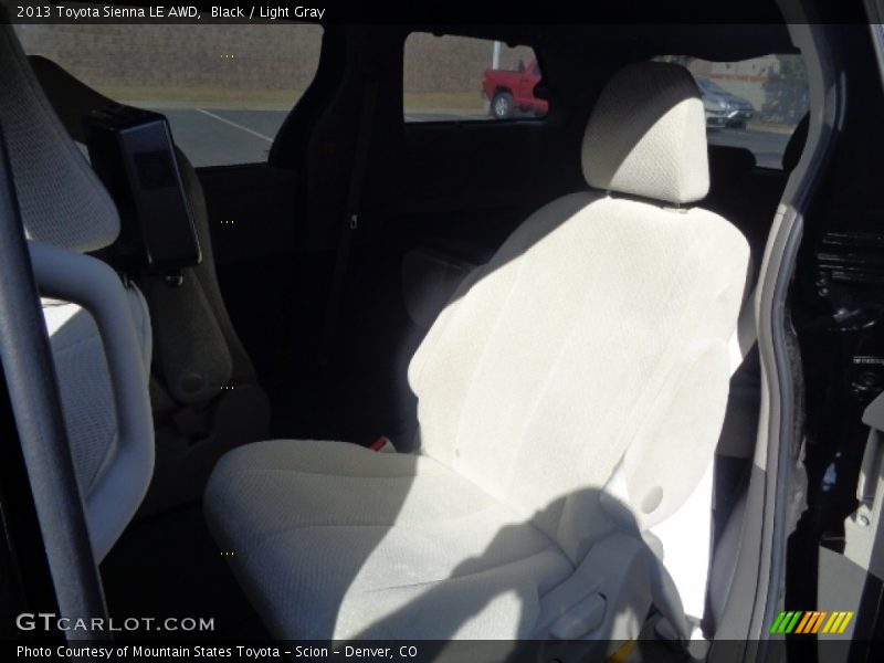 Black / Light Gray 2013 Toyota Sienna LE AWD