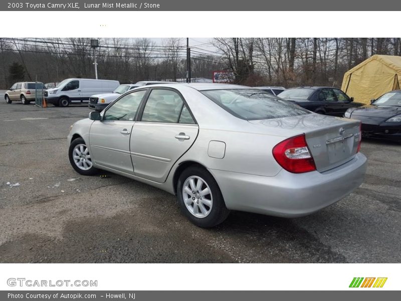Lunar Mist Metallic / Stone 2003 Toyota Camry XLE