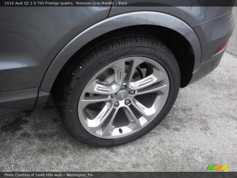 Monsoon Gray Metallic / Black 2016 Audi Q3 2.0 TSFI Prestige quattro