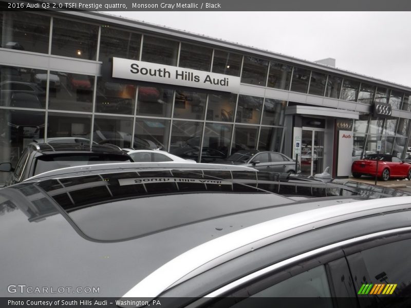 Monsoon Gray Metallic / Black 2016 Audi Q3 2.0 TSFI Prestige quattro