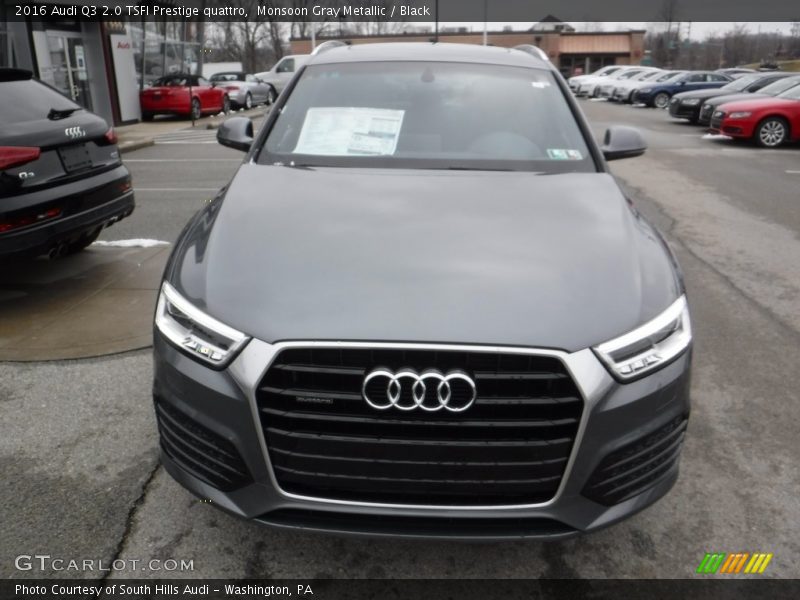 Monsoon Gray Metallic / Black 2016 Audi Q3 2.0 TSFI Prestige quattro