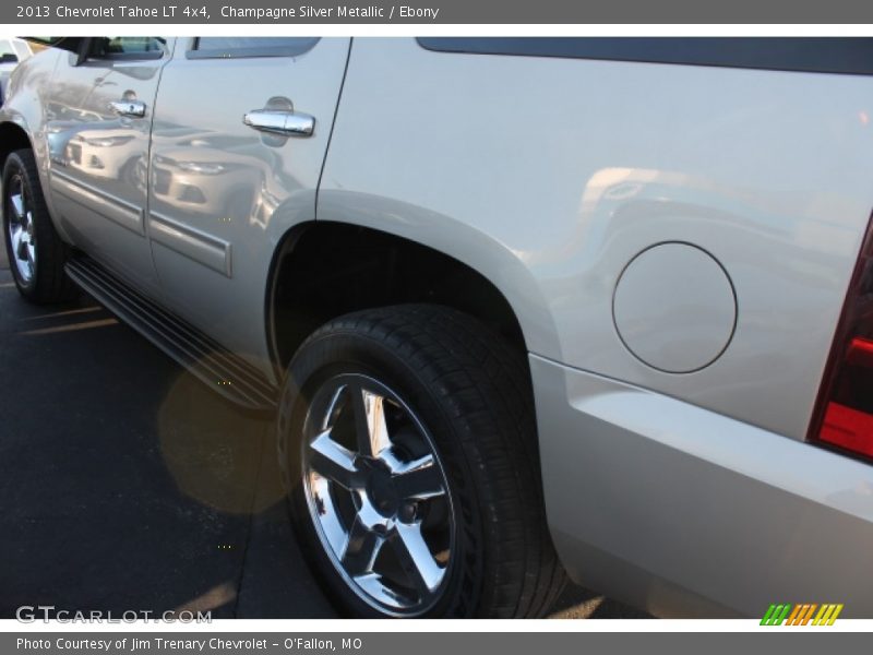 Champagne Silver Metallic / Ebony 2013 Chevrolet Tahoe LT 4x4
