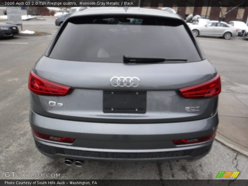 Monsoon Gray Metallic / Black 2016 Audi Q3 2.0 TSFI Prestige quattro