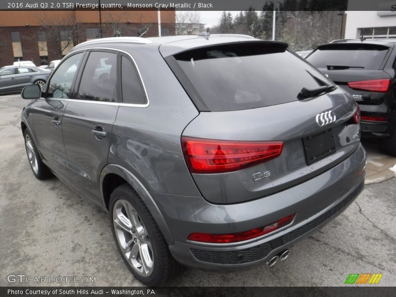 Monsoon Gray Metallic / Black 2016 Audi Q3 2.0 TSFI Prestige quattro