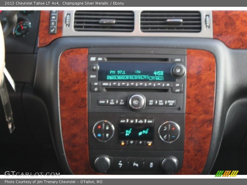 Champagne Silver Metallic / Ebony 2013 Chevrolet Tahoe LT 4x4