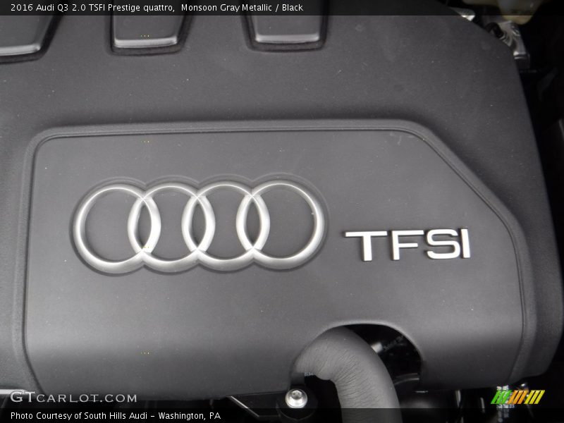 Monsoon Gray Metallic / Black 2016 Audi Q3 2.0 TSFI Prestige quattro