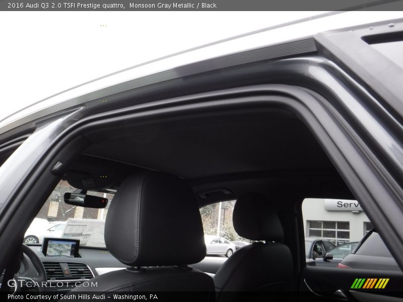 Monsoon Gray Metallic / Black 2016 Audi Q3 2.0 TSFI Prestige quattro