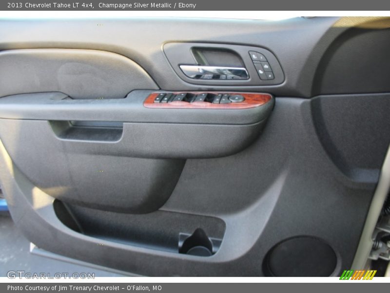 Champagne Silver Metallic / Ebony 2013 Chevrolet Tahoe LT 4x4