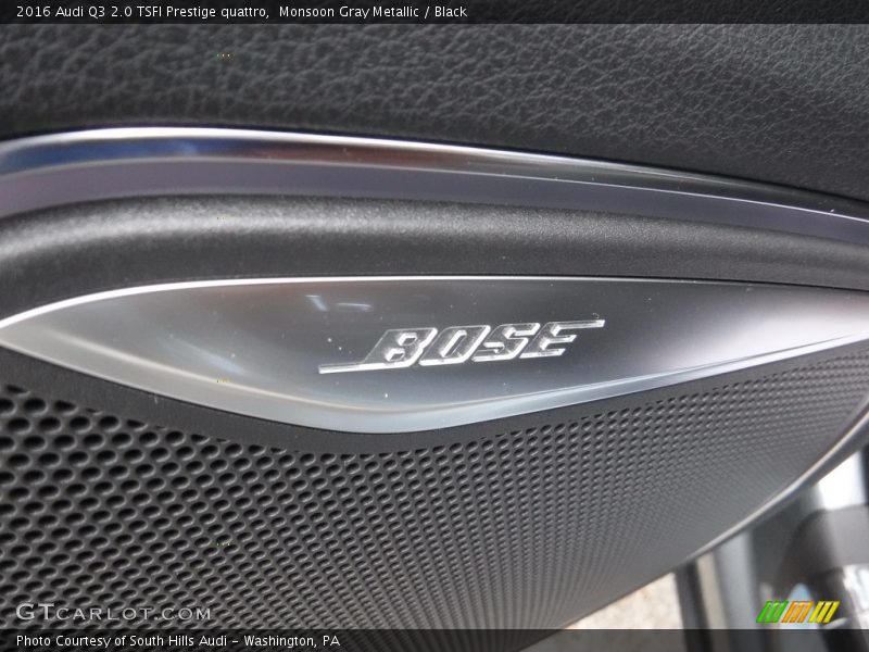 Monsoon Gray Metallic / Black 2016 Audi Q3 2.0 TSFI Prestige quattro
