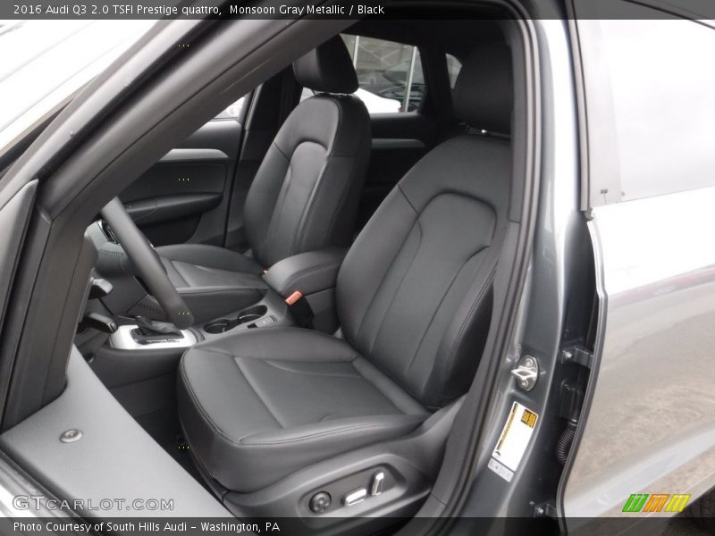 Monsoon Gray Metallic / Black 2016 Audi Q3 2.0 TSFI Prestige quattro
