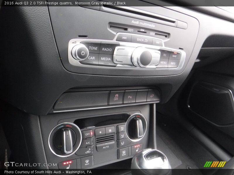 Monsoon Gray Metallic / Black 2016 Audi Q3 2.0 TSFI Prestige quattro
