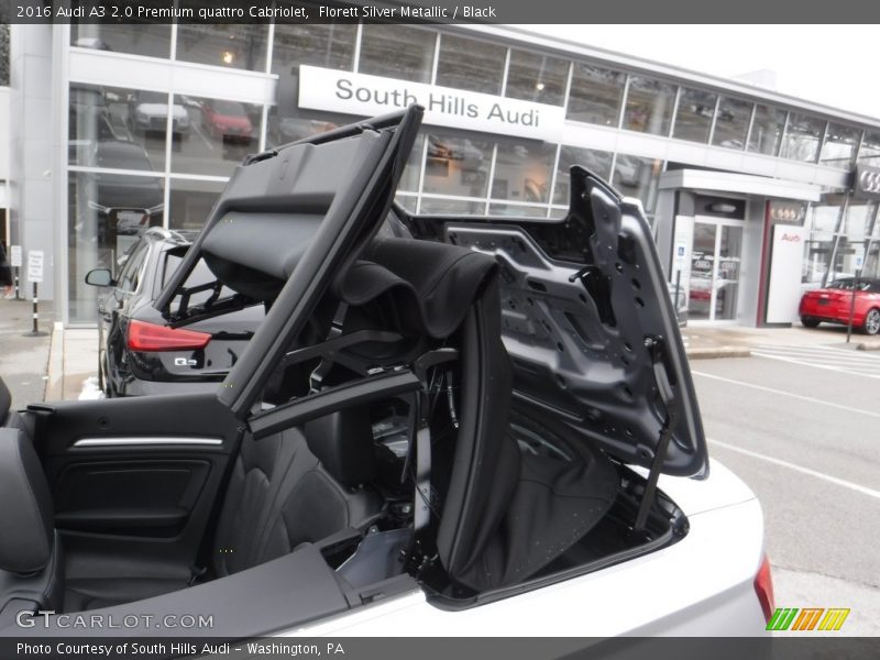 Florett Silver Metallic / Black 2016 Audi A3 2.0 Premium quattro Cabriolet