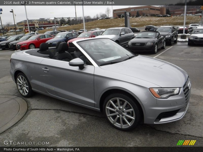 Front 3/4 View of 2016 A3 2.0 Premium quattro Cabriolet