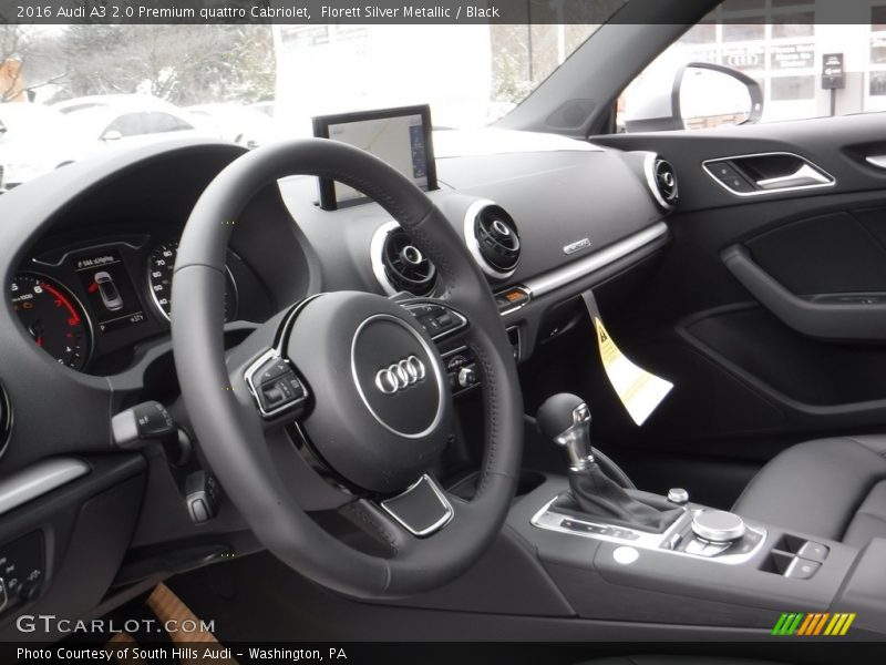 Dashboard of 2016 A3 2.0 Premium quattro Cabriolet