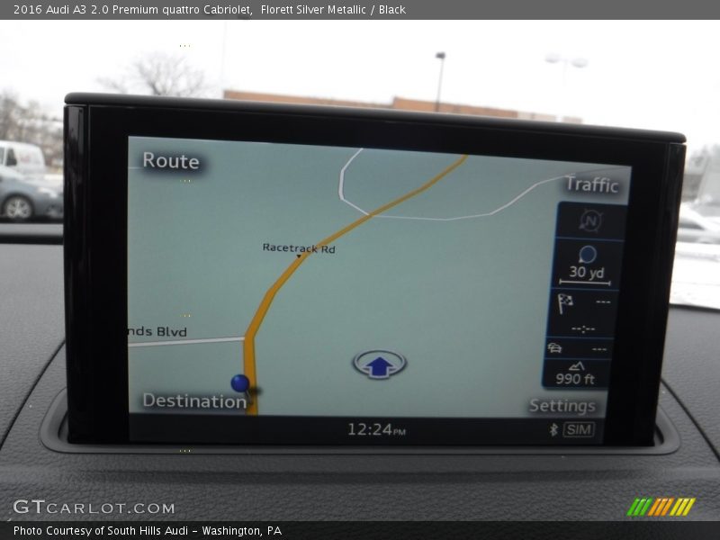 Navigation of 2016 A3 2.0 Premium quattro Cabriolet