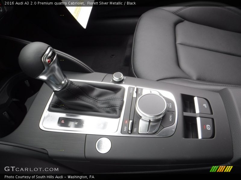  2016 A3 2.0 Premium quattro Cabriolet 6 Speed S Tronic Dual-Clutch Automatic Shifter