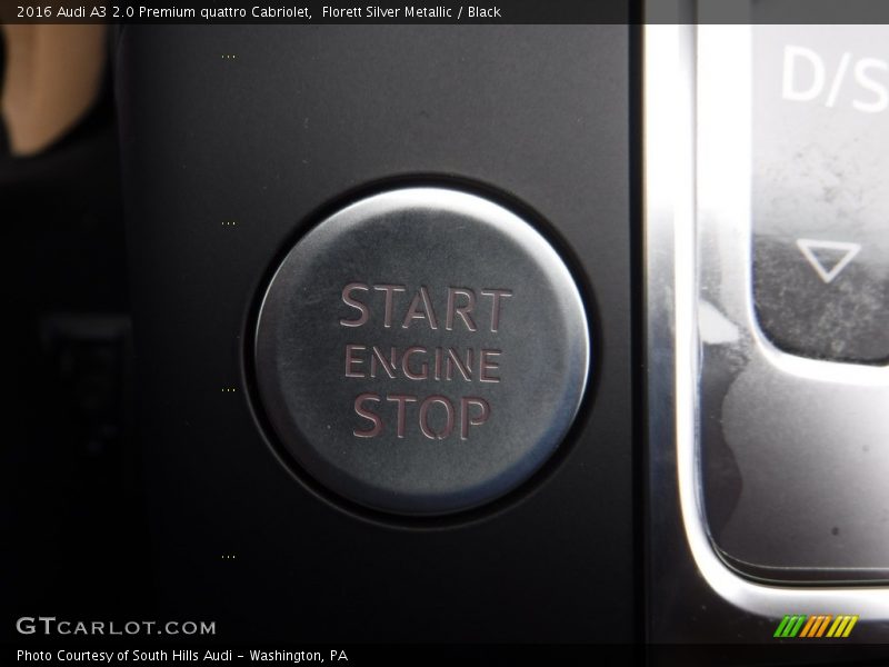 Controls of 2016 A3 2.0 Premium quattro Cabriolet