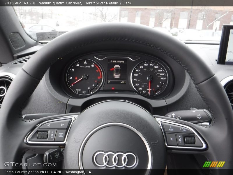  2016 A3 2.0 Premium quattro Cabriolet 2.0 Premium quattro Cabriolet Gauges