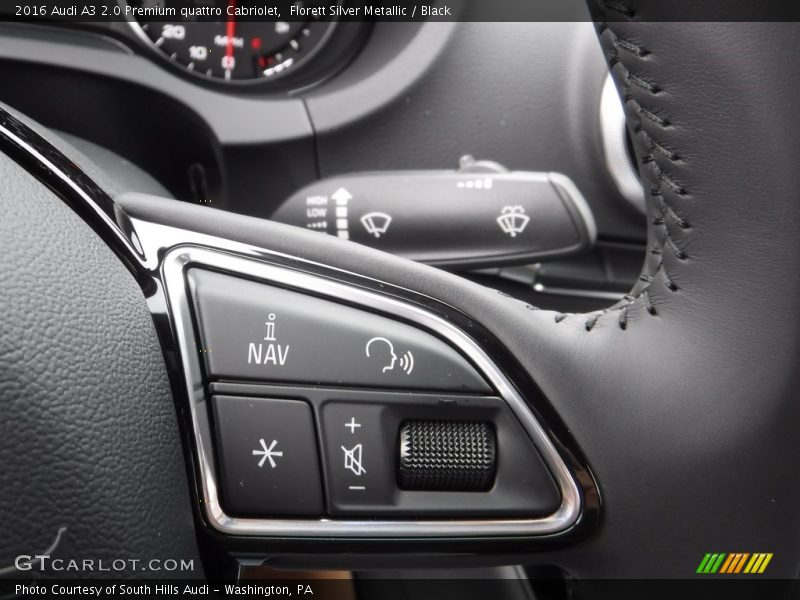 Controls of 2016 A3 2.0 Premium quattro Cabriolet