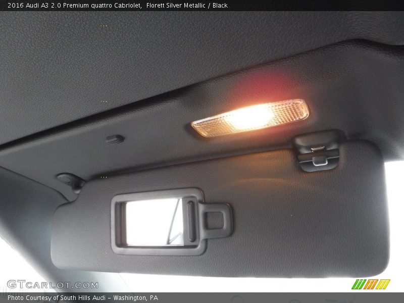 Florett Silver Metallic / Black 2016 Audi A3 2.0 Premium quattro Cabriolet