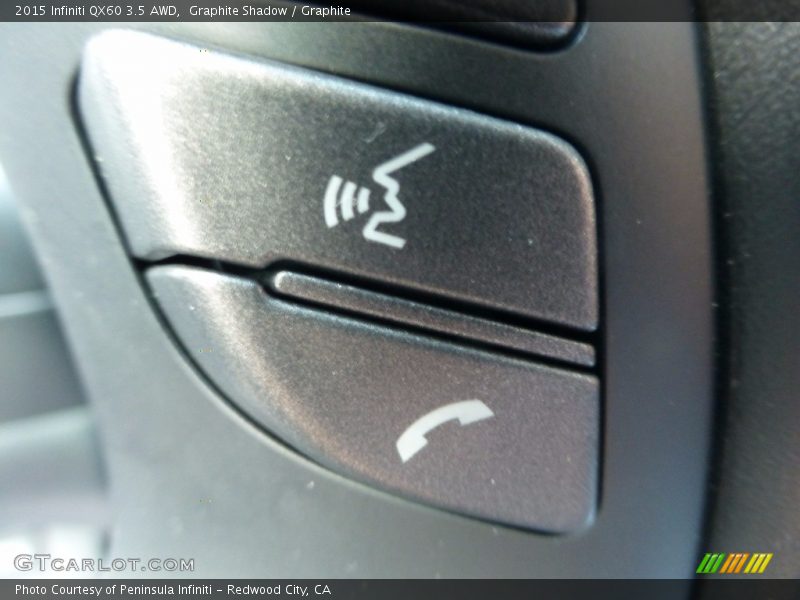 Graphite Shadow / Graphite 2015 Infiniti QX60 3.5 AWD