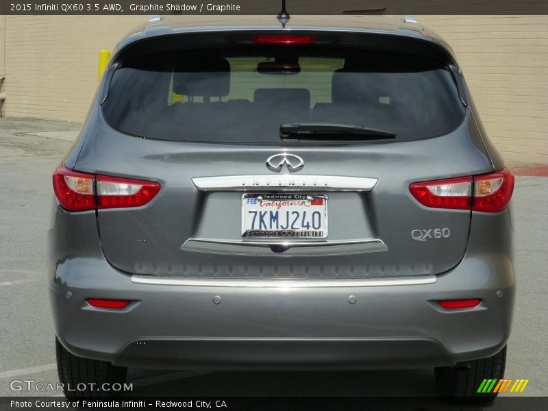 Graphite Shadow / Graphite 2015 Infiniti QX60 3.5 AWD