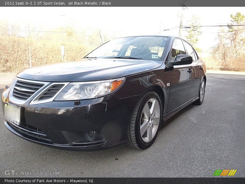 Jet Black Metallic / Black 2011 Saab 9-3 2.0T Sport Sedan