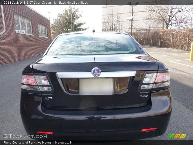 Jet Black Metallic / Black 2011 Saab 9-3 2.0T Sport Sedan